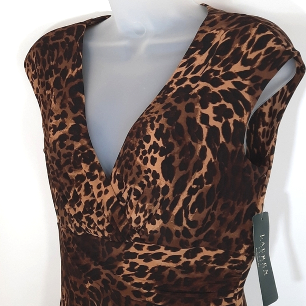 Ralph Lauren Cheetah Print Dress NWT 🆕️